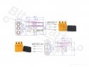 Voedingsconnectors MR30 male+female 15A 3pins